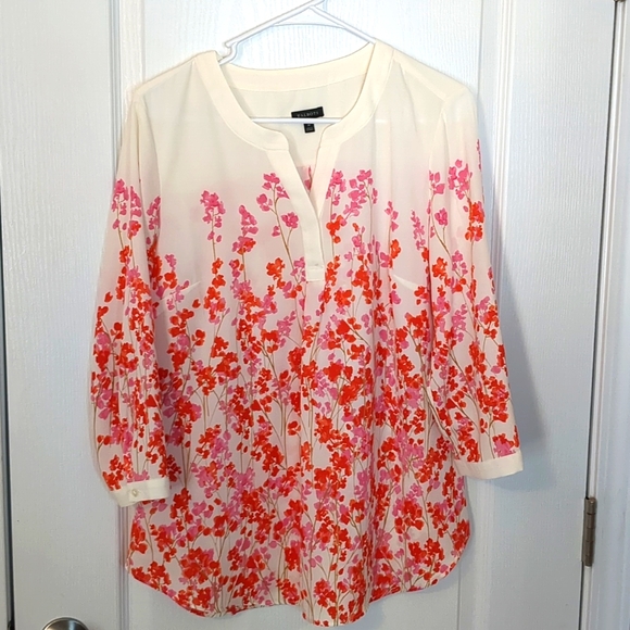 3/4 sleeve Talbot's top - Picture 1 of 5
